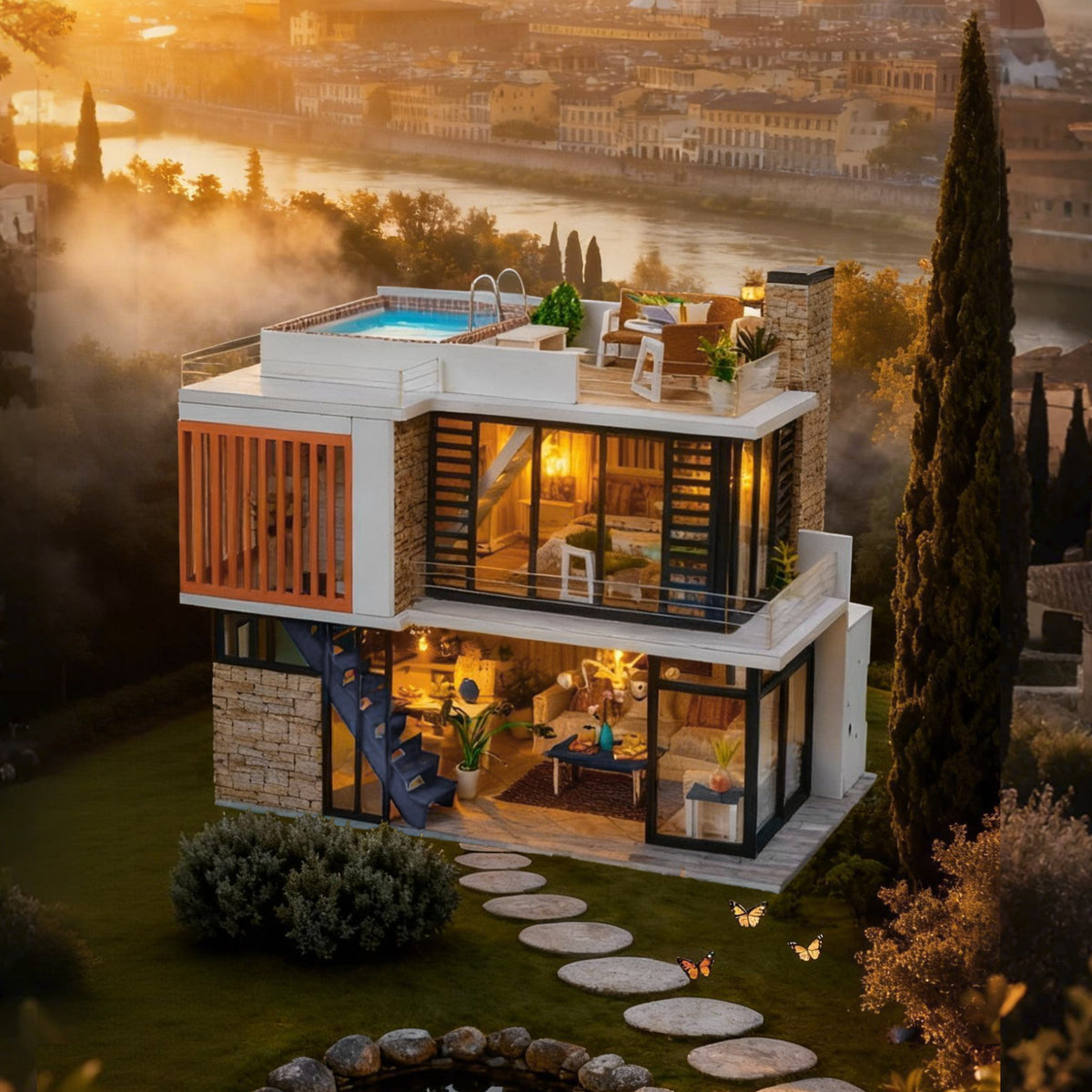 Modern Architecture in Miniature